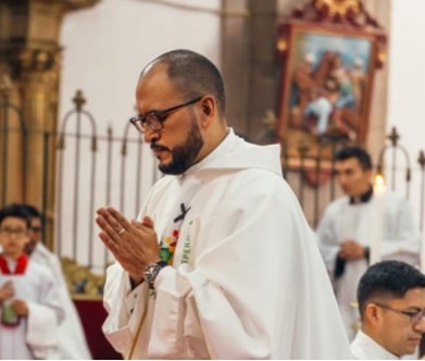 Ordenación sacerdotal del padre David Montúfar Sánchez